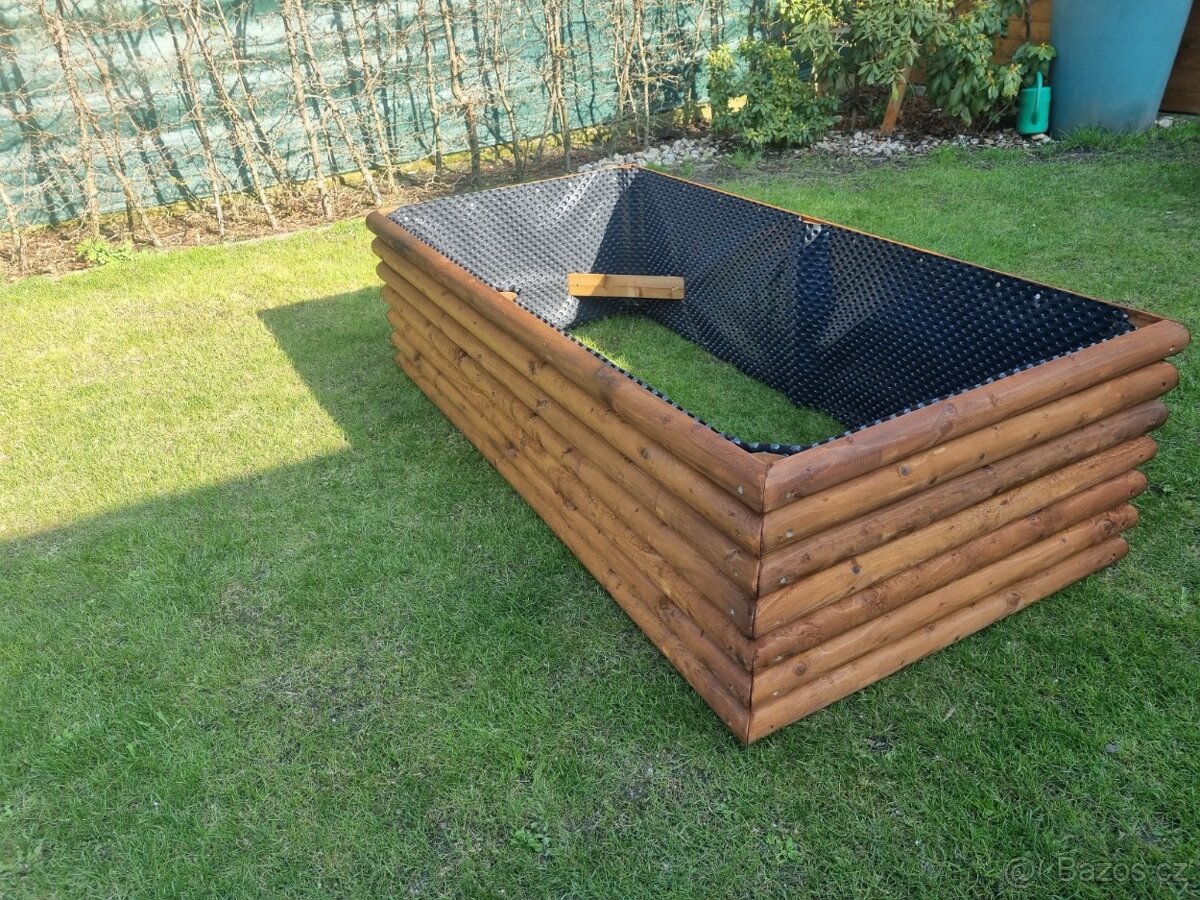 Nadzemní (vyvýšené) záhony 200x100x56cm - 1ks k odběru - 2