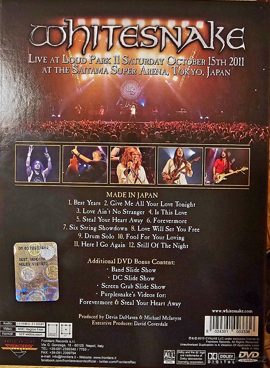 WHITESNAKE: Made in Japan - 2