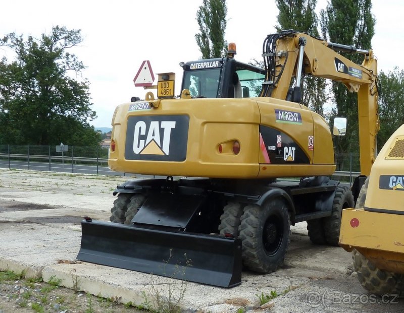 CATERPILLAR M313D - kolové rýpadlo, - 2