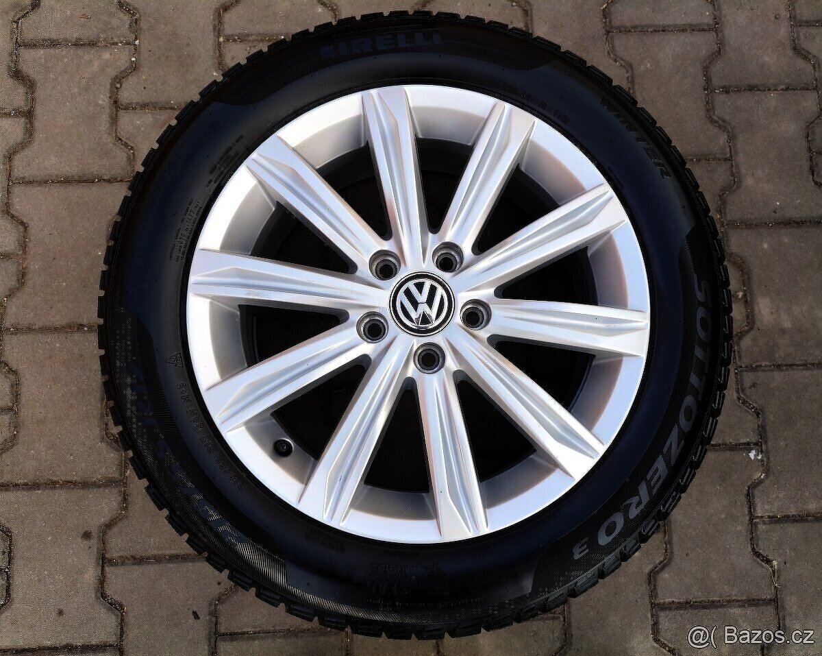 Alu kola originál Volkswagen Touran II 5x112 R17 Stockholm - 2