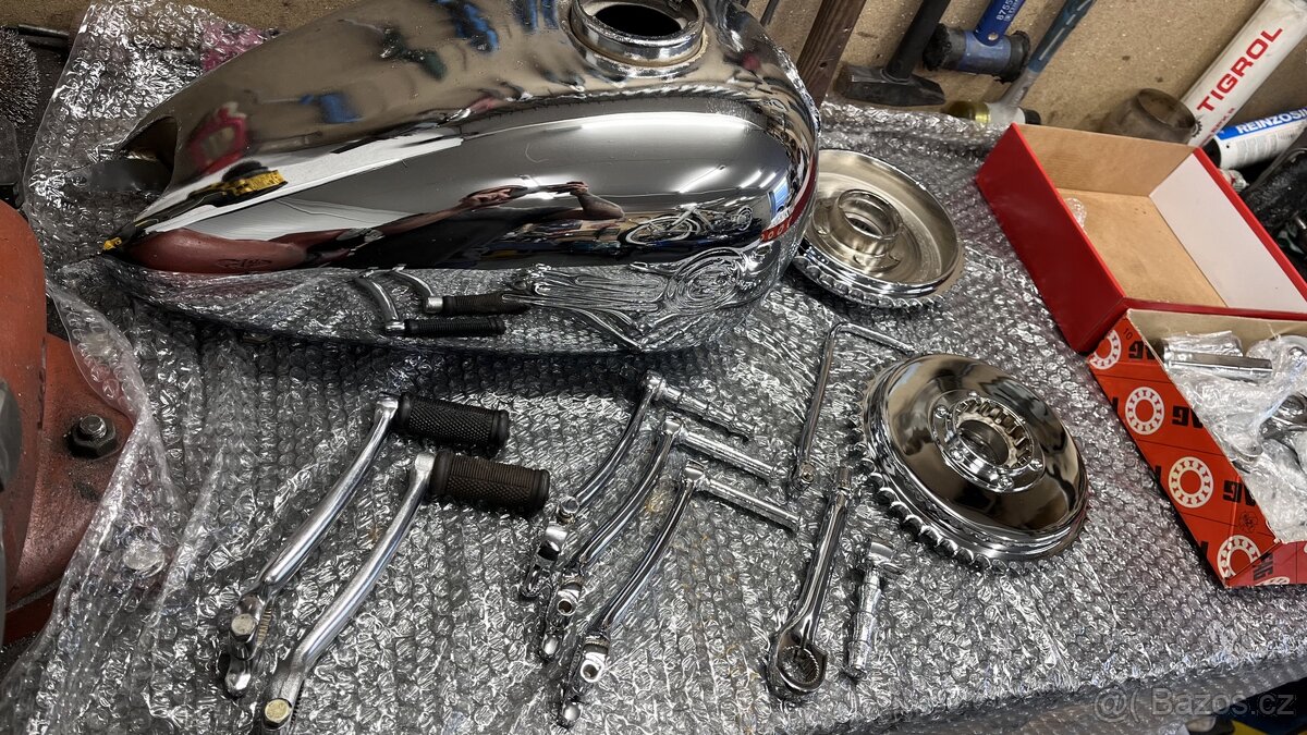 Chromove Dily Jawa Čz - 2