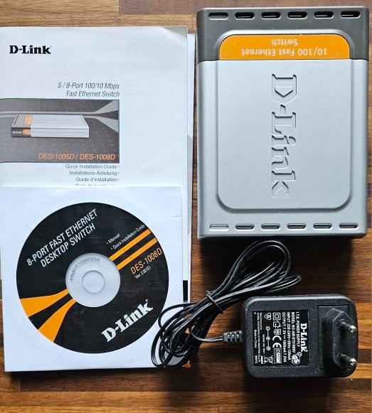 Nový síťový přepínač D-Link Typ DES-1005D - 2