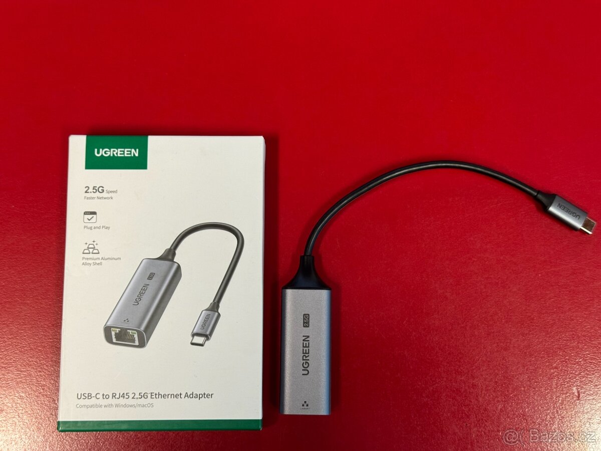 UGREEN USB-C to RJ45 2.5G LAN - Nový v záruce. - 2