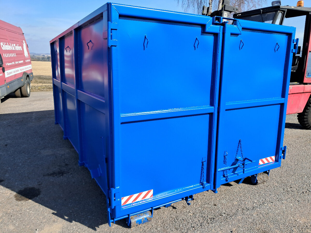 Velkoobjemový kontejner zesílený - 3,8x2,1x1,8 - 2