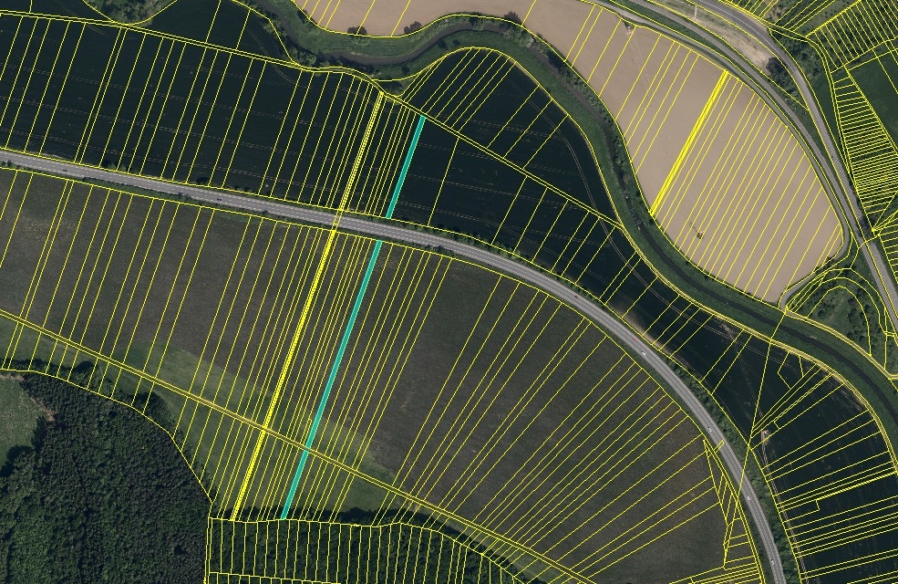 Prodej uceleného pole 2 071 m² - kú Drslavice - 2