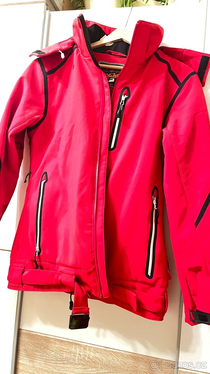 Značková lyžařská bunda, softshell - 2