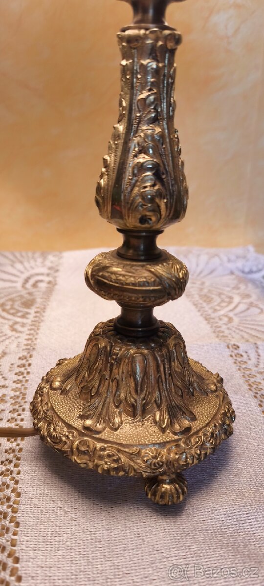 Mosazná lampa - 2