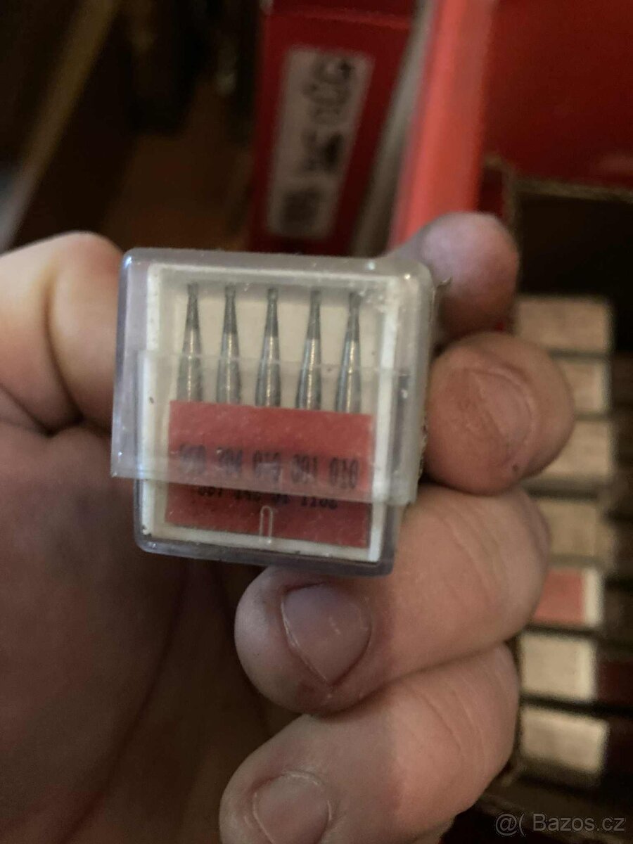 Tvrdokovové zubní vrtáčky - 2