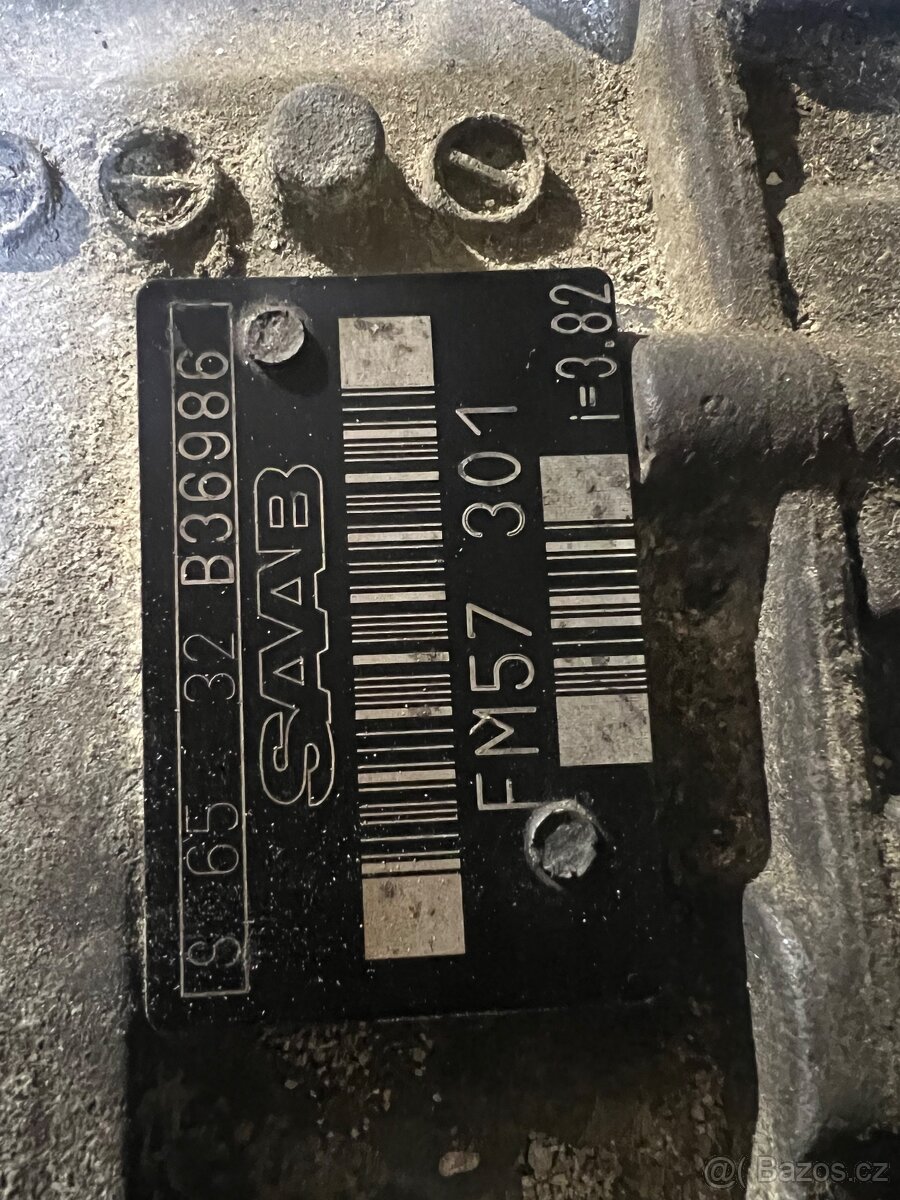 Převodovka Saab FM57 - 2