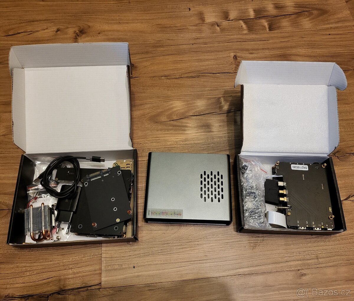 DeskPi Pro pro Raspberry Pi 4 s chladičem + adapter - 2