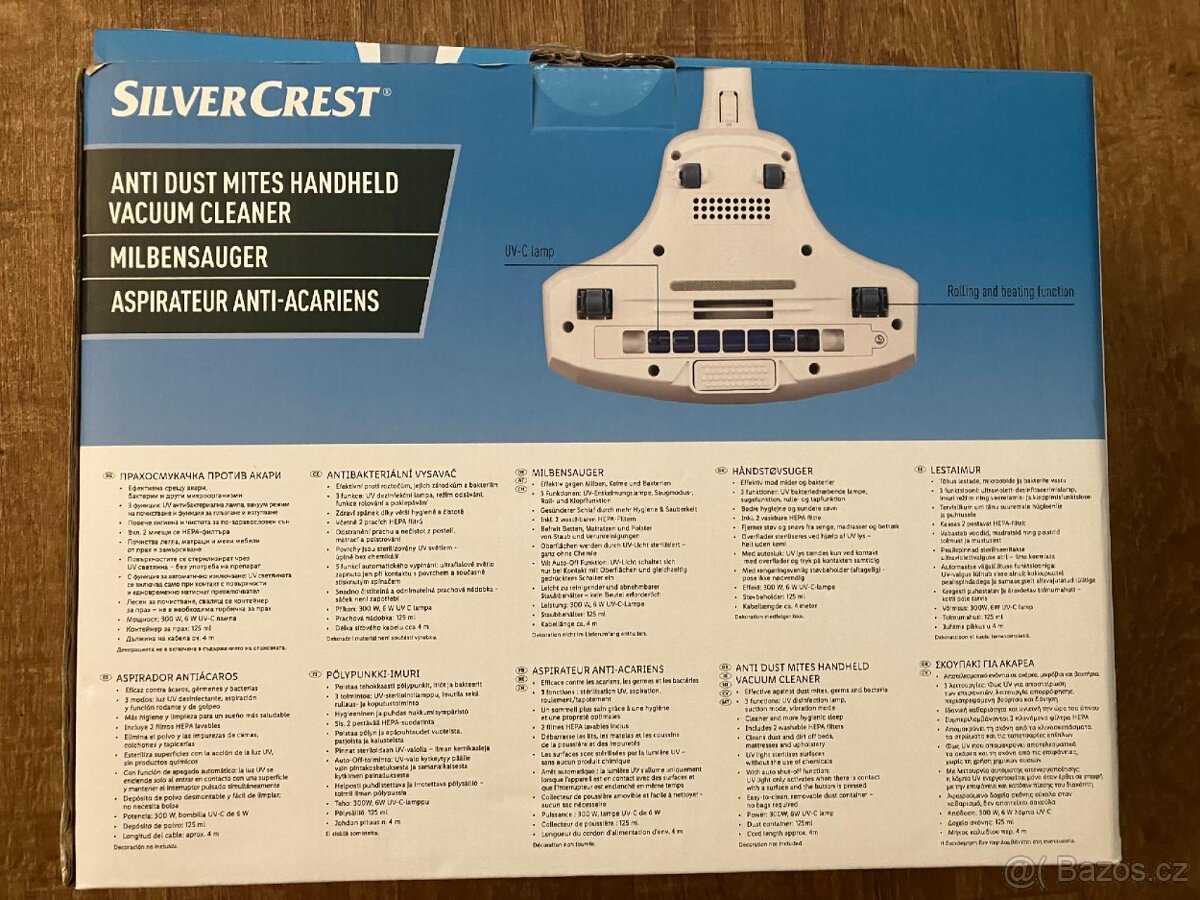 Antibakteriální vysavač SILVERCREST - 2