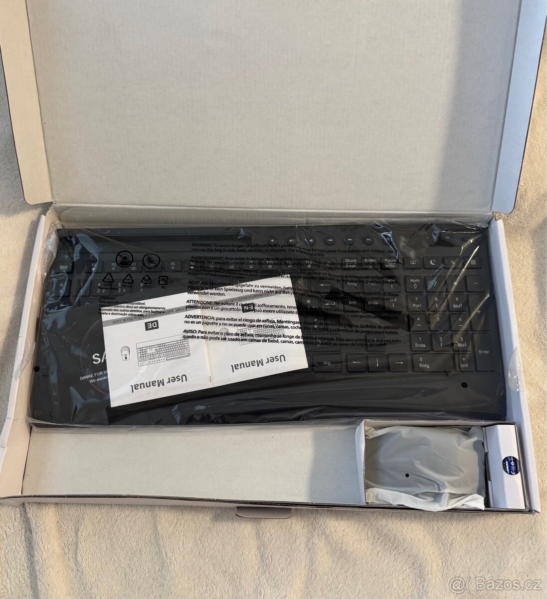 Bezdrátová klávesnice a myš - 2