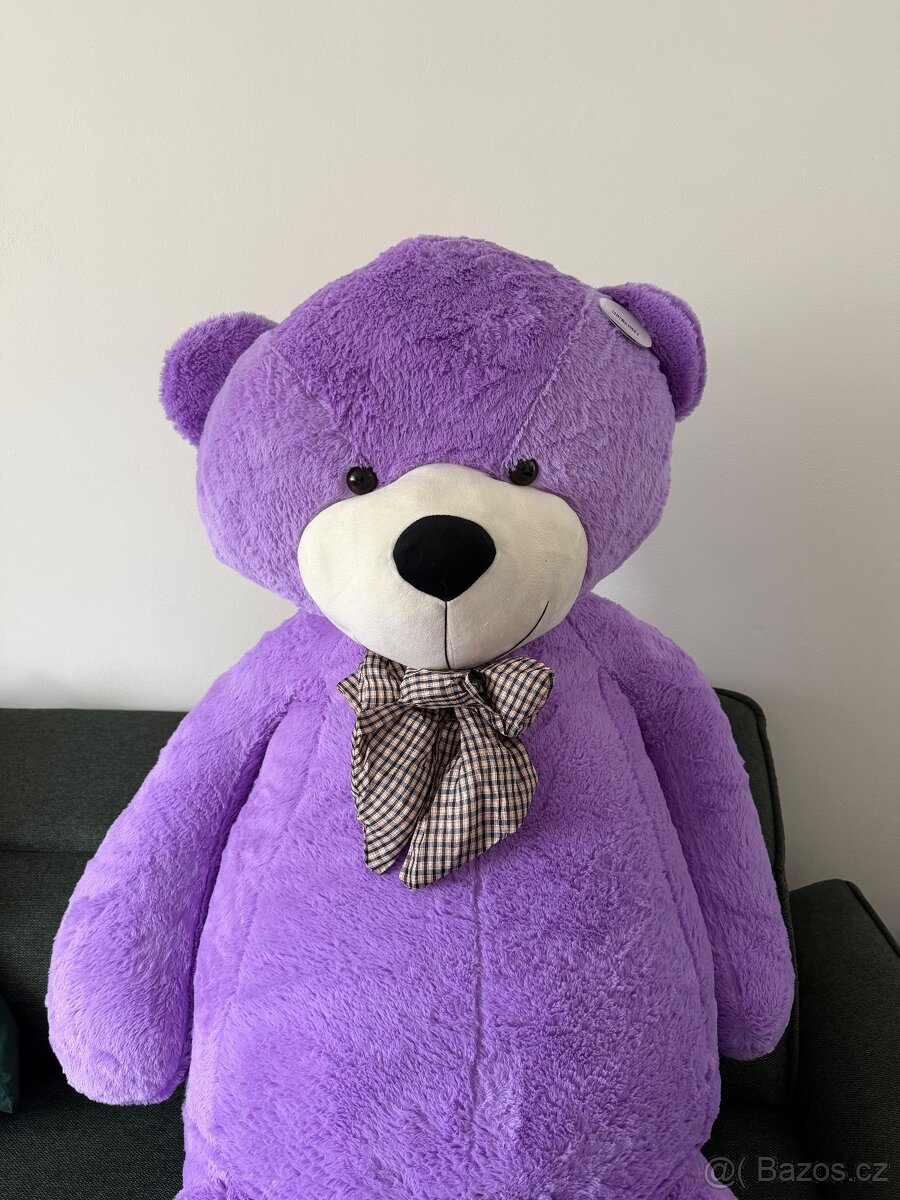 Fialový plyšový medvěd - 2