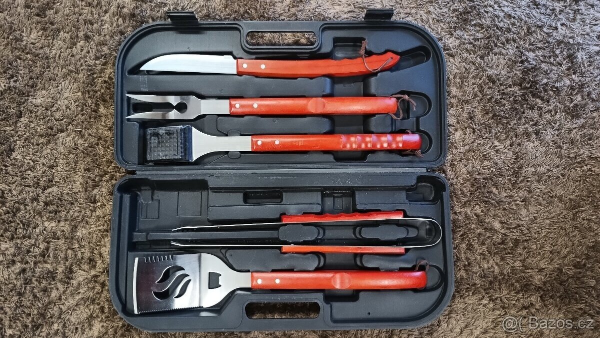 Sada grilovacího příslušenství-nářadí - 2