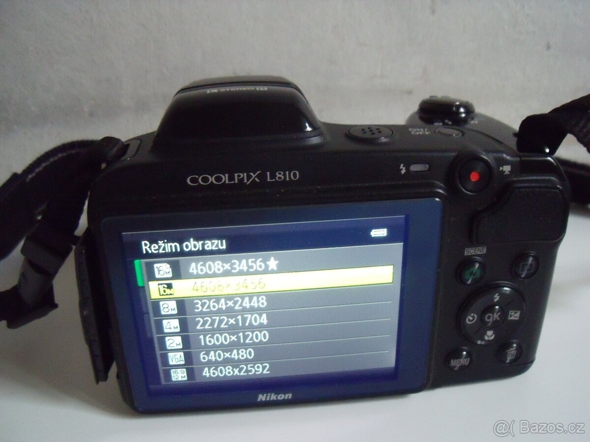 Nikon Coolpix L810 + brašna - 2