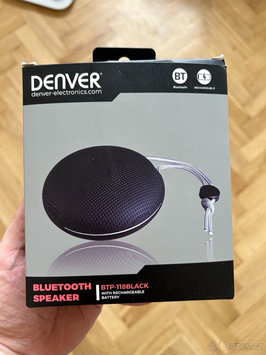 Přenosný reprák Denver BTP-118 Black - 2