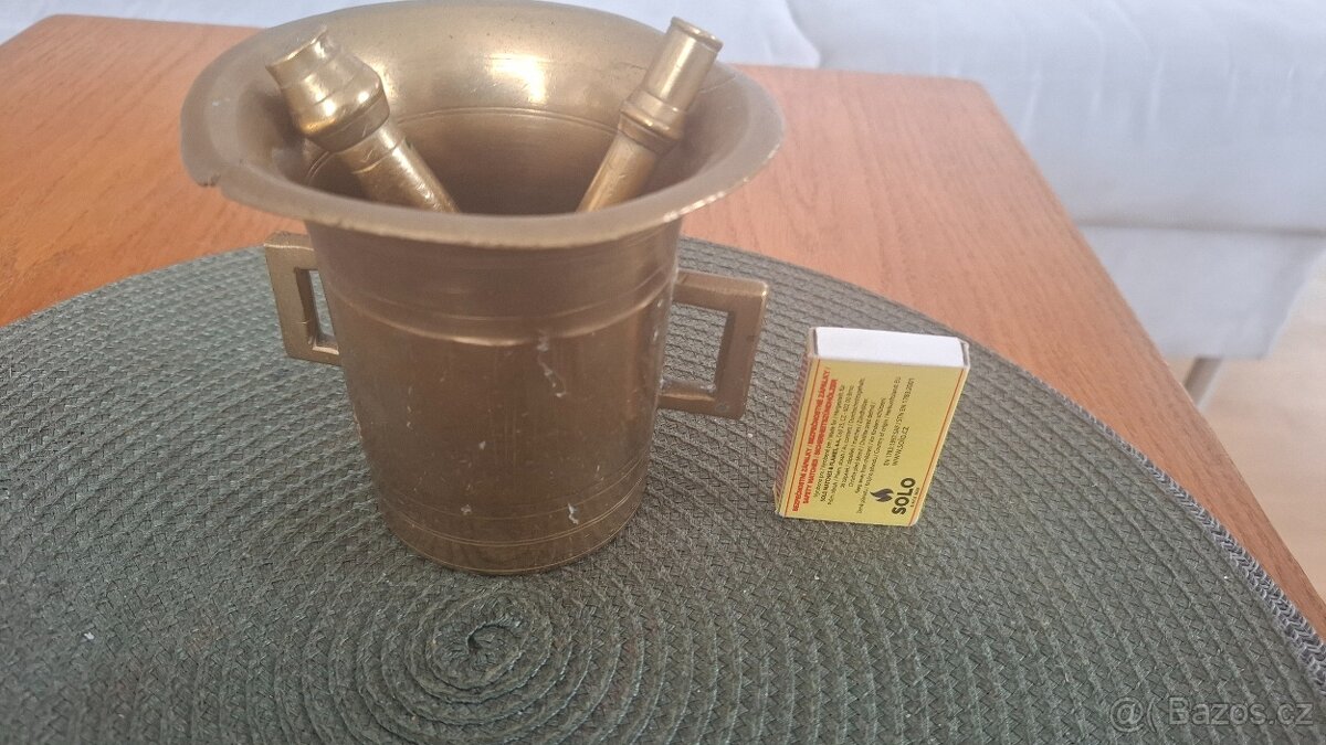 prodám mosazné hmoždíře - 2