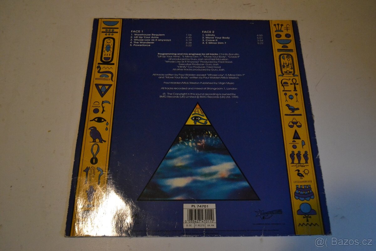 Guru Josh – Infinity lp vinyl - 2