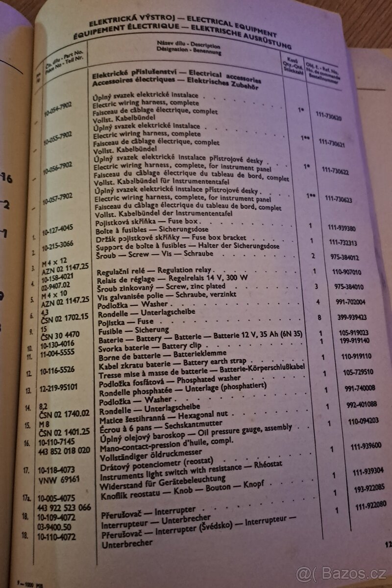 Škoda 100, 110 katalog - 2