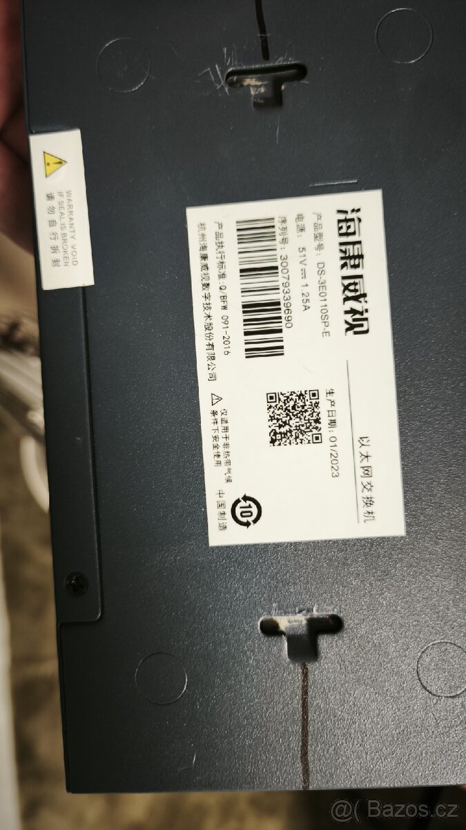 Hikvision POE switch - 2