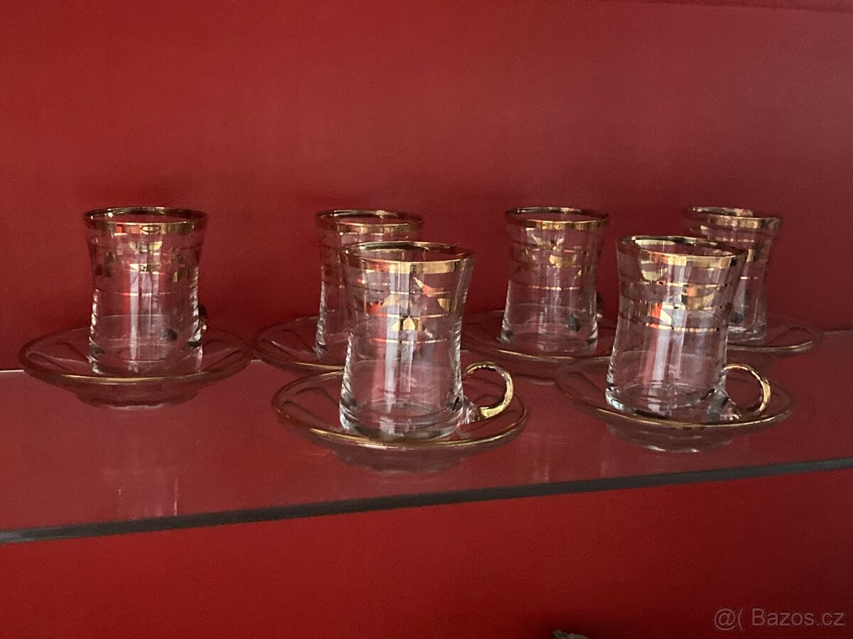 Sada originálních čajových skleniček - 2