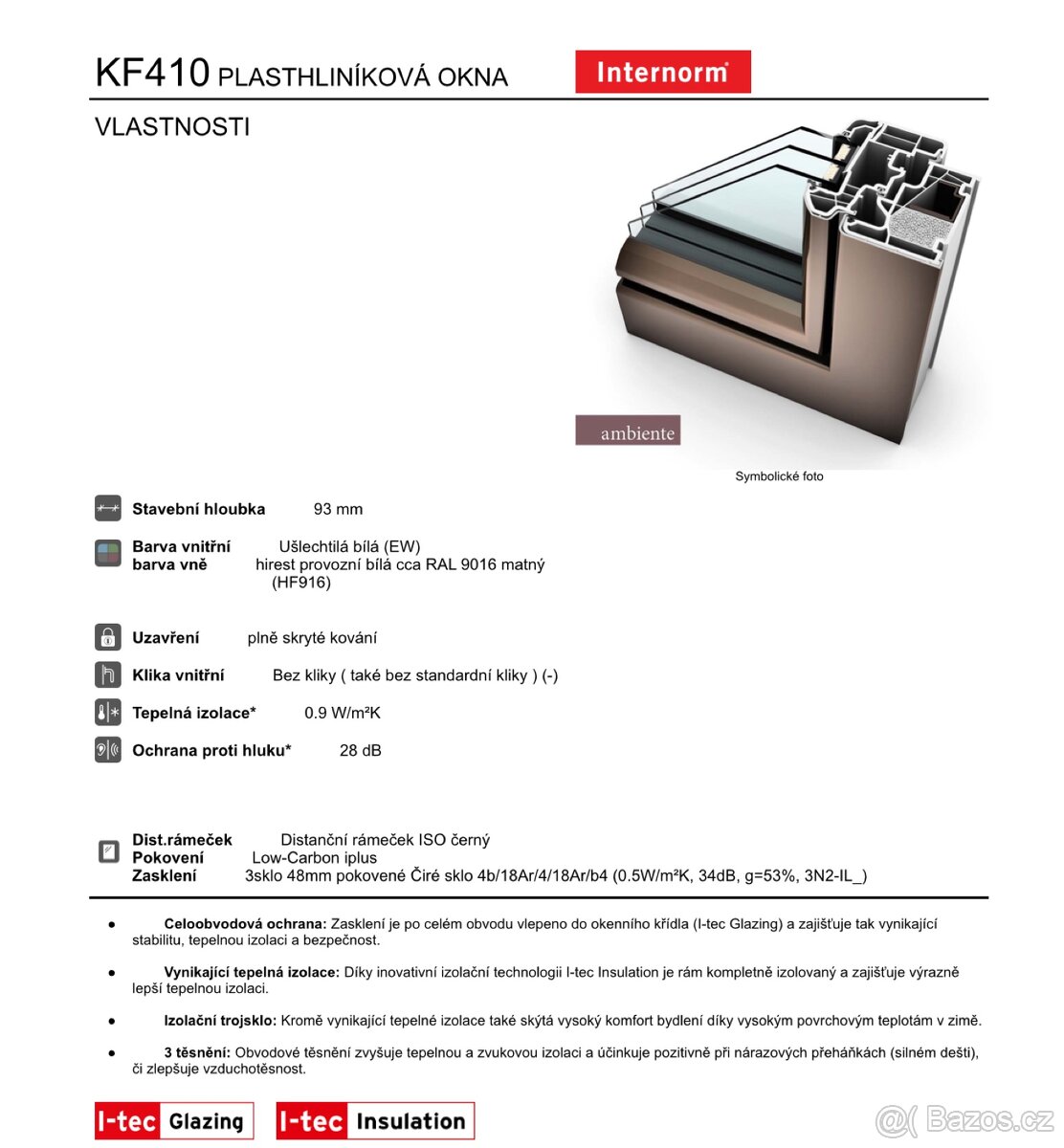 Internorm plasthlinikova okna - 2