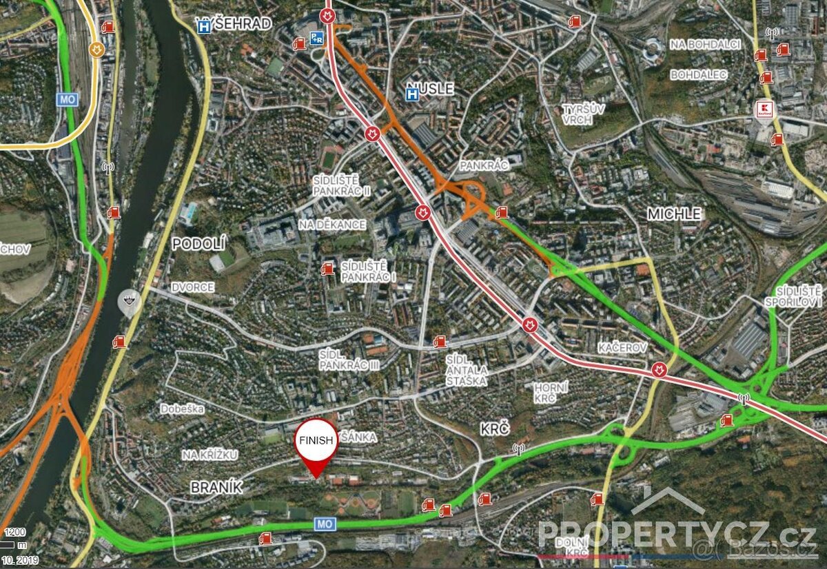 Mezi sklady pronájem velkého kontejneru 28m2 - 2