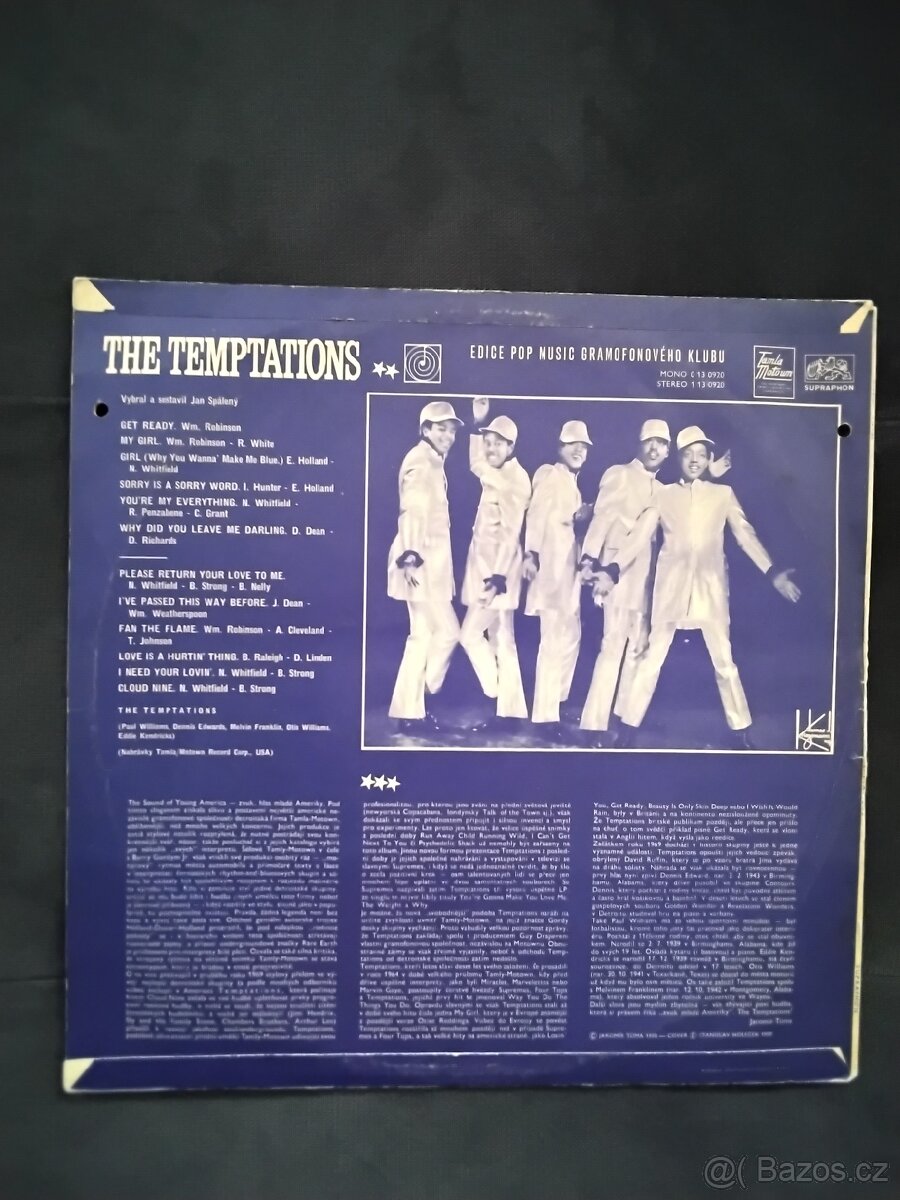 LP deska The temptations - 2