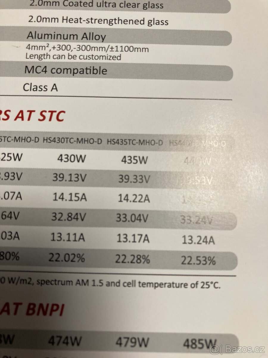 Solární panely HORAY 435 Bifacial - 2