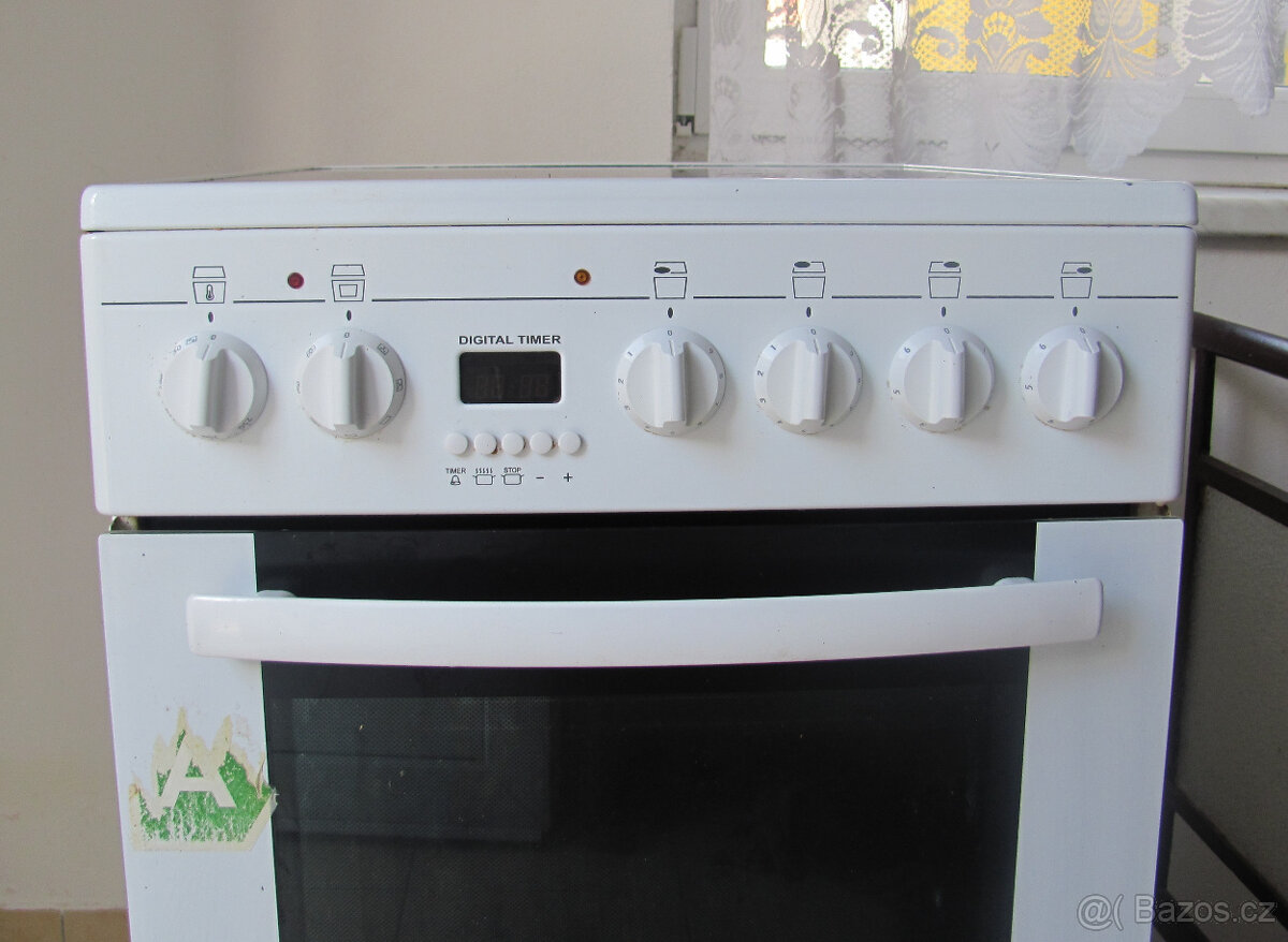 SKLOKERAMICKÝ SPORÁK MORA - 50CM - 2