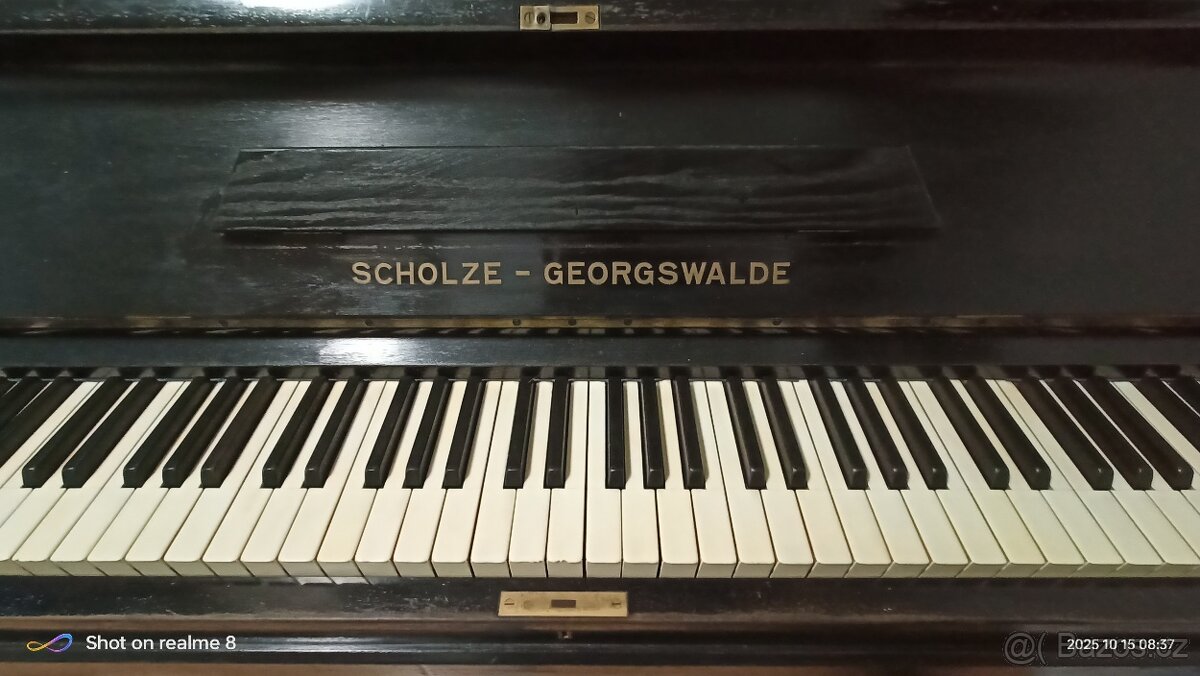 Piáno Scholze Georgswalde - 2