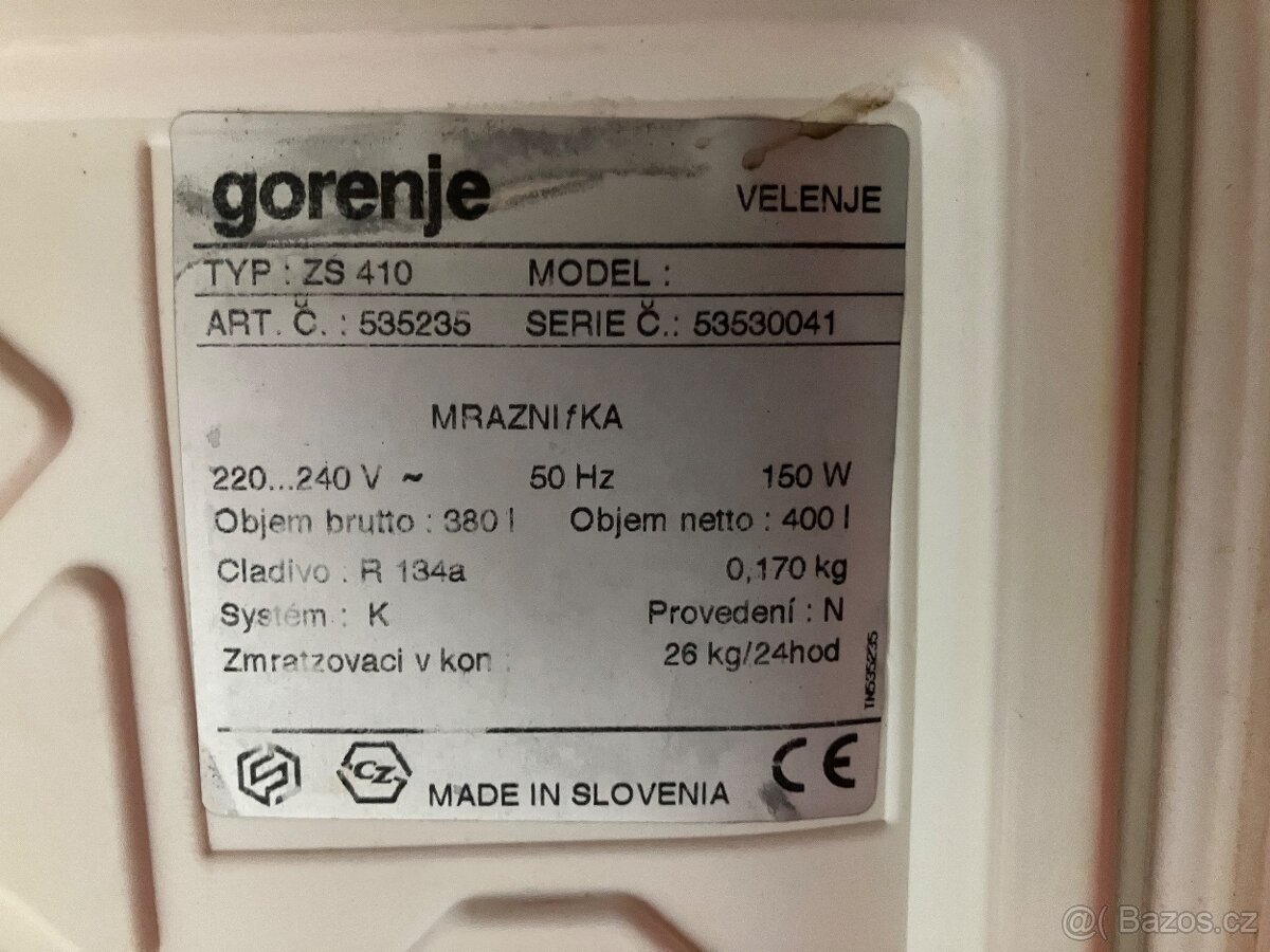 Mrazák gorenje - 2