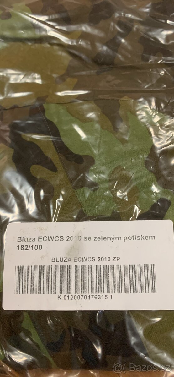 Blůza a kalhoty ECWCS 2010 - 2
