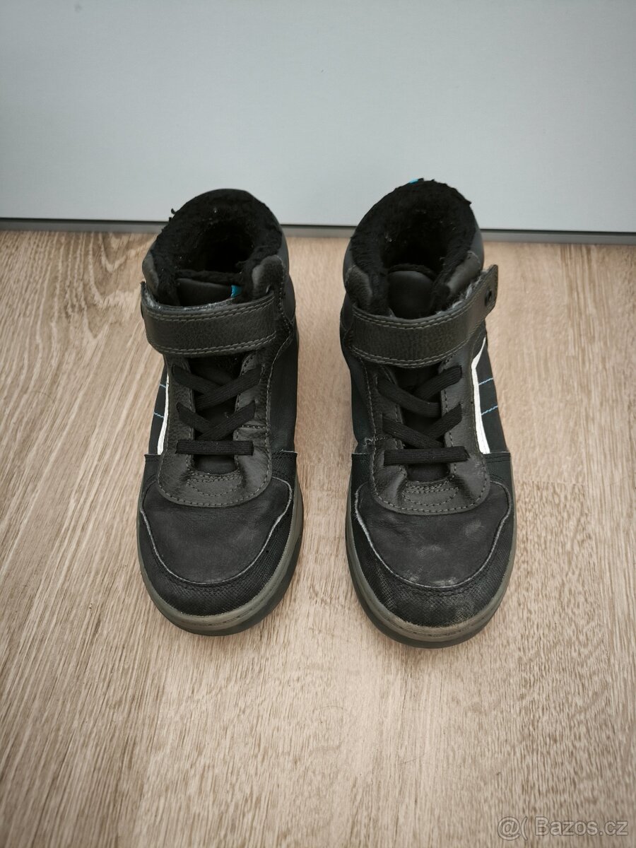 Zateplené dětské kotníkové boty - 2