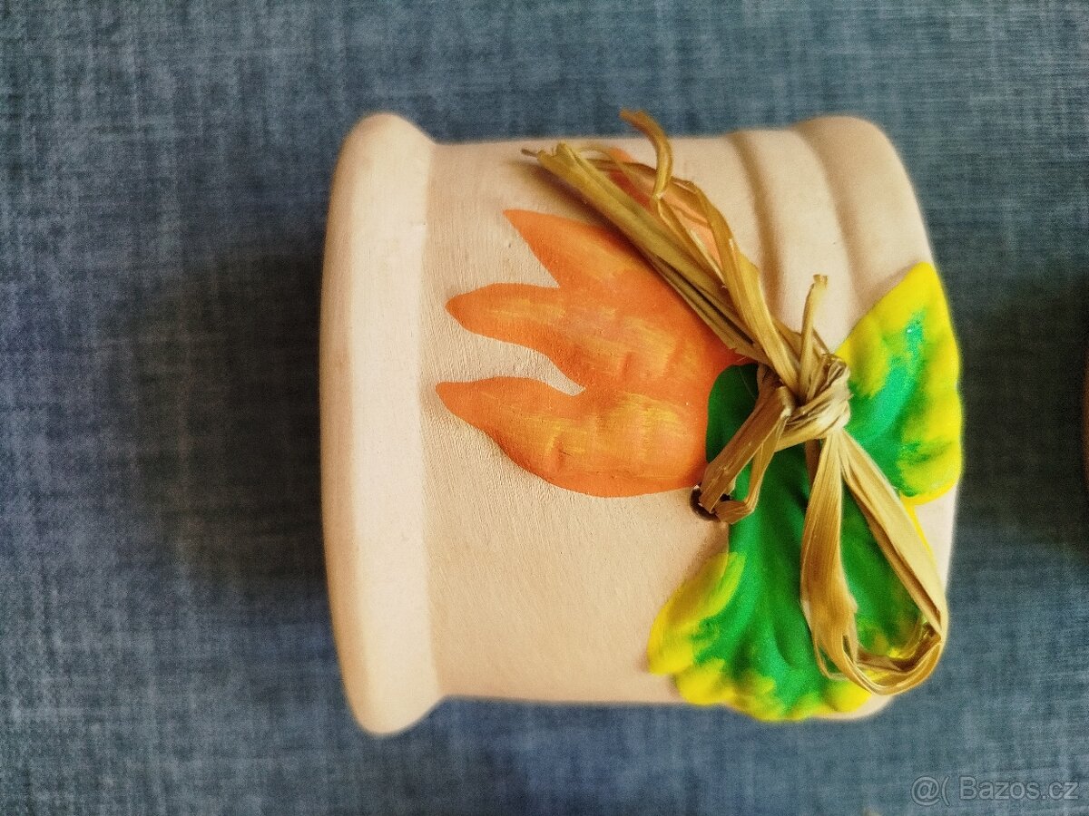 Keramické obaly na květináče - 2