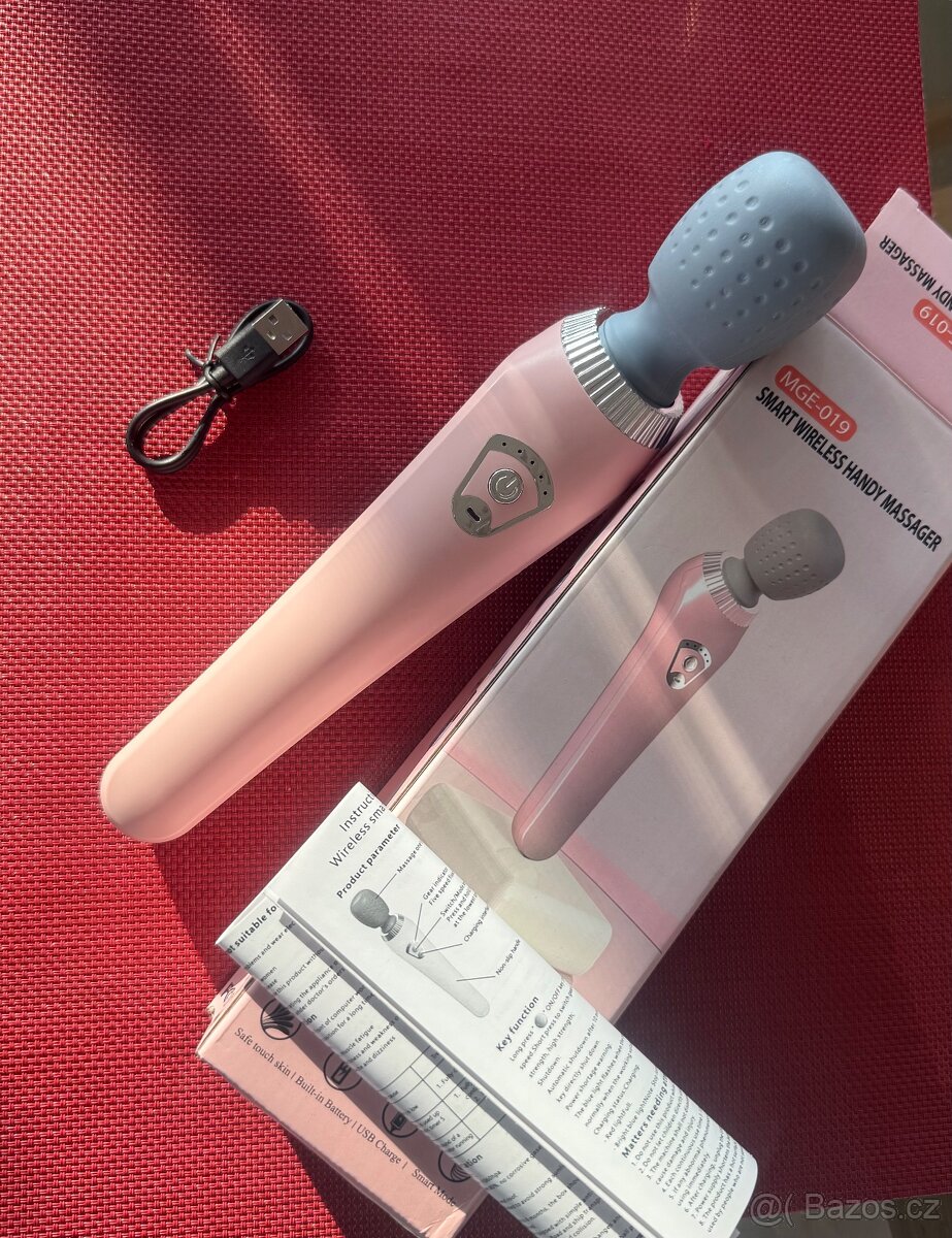 Vibrační elektrický masážní přístroj - 2