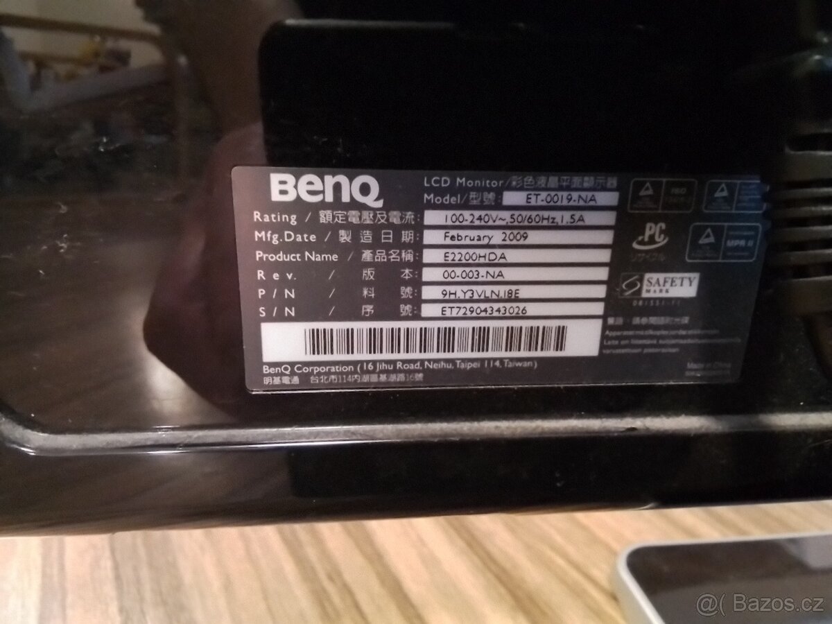 Monitor BenQ 22" - 2