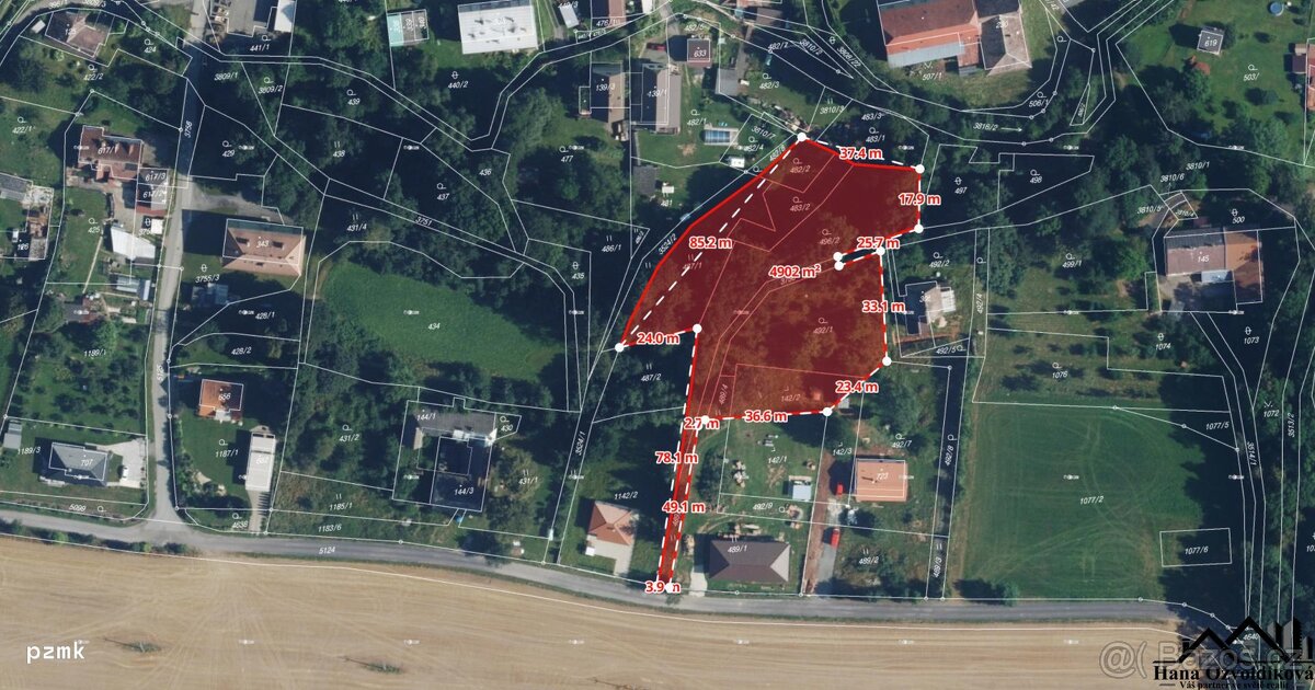 Prodej pozemku Boršov Moravská Třebová - 2