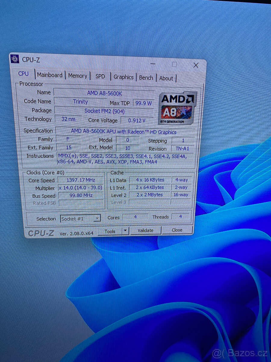 Stolní pc - AMD A8, 8gb ram, 500gb hdd - 2