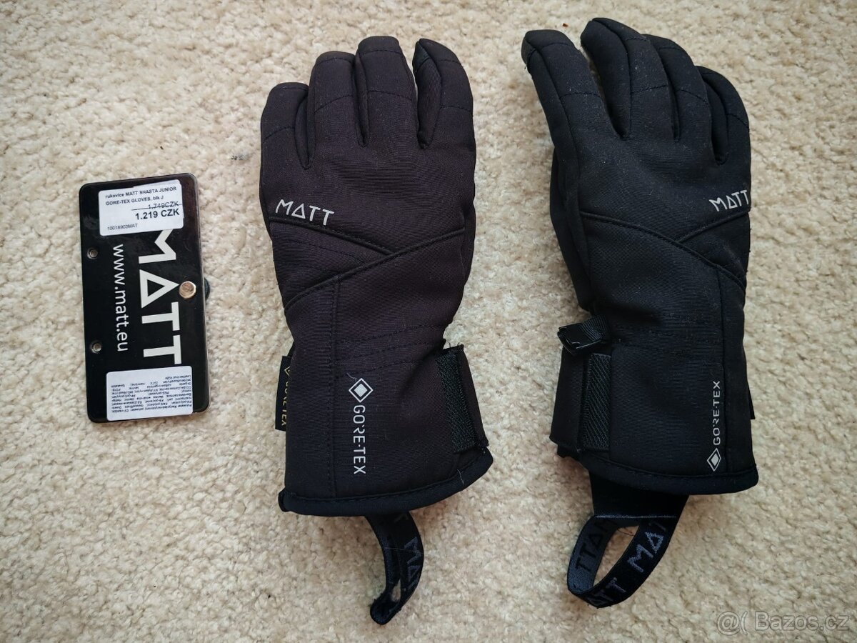 30) rukavice lyžařské, zn. Matt - 2