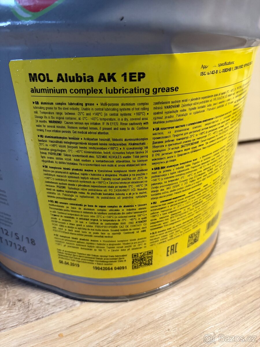 Plastické mazivo Lubricating grease - 2