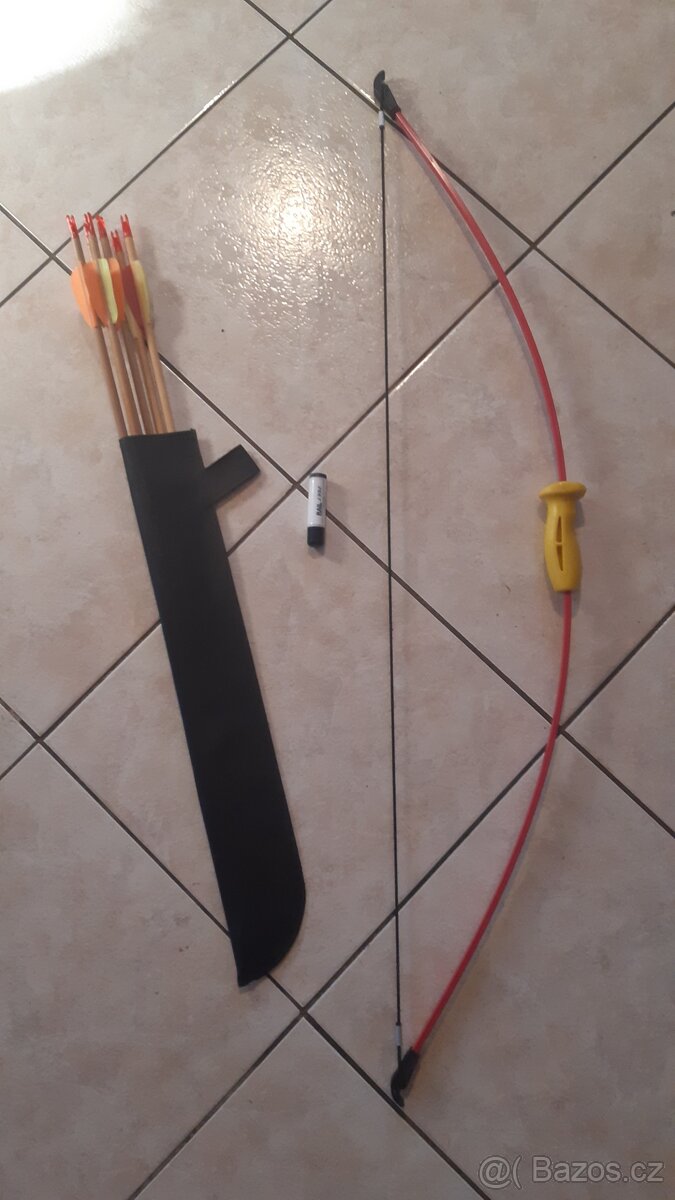 Dětský luk + toulec se šípy - 2