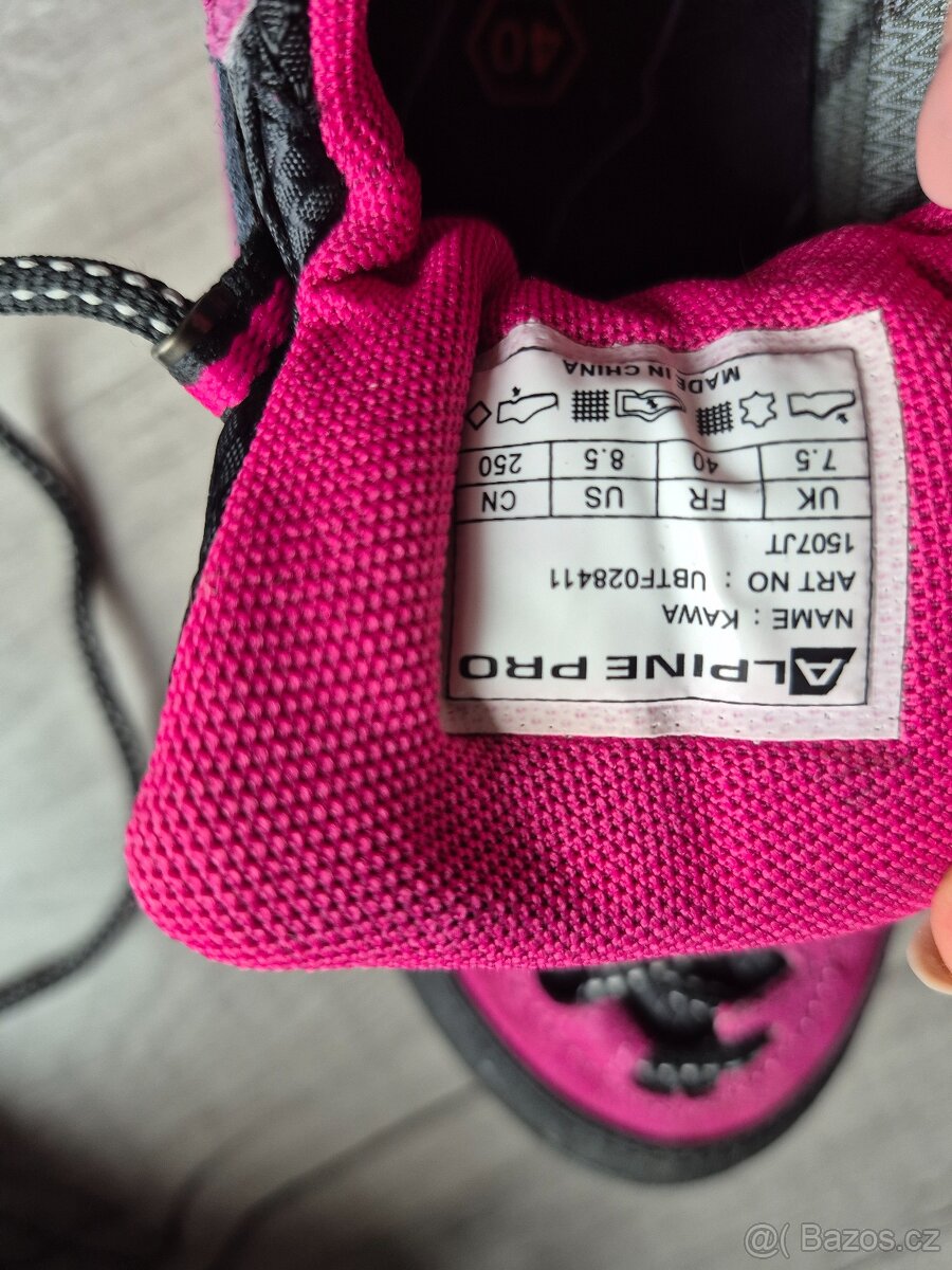 Dámské boty Alpine Pro vel. 40 - 2