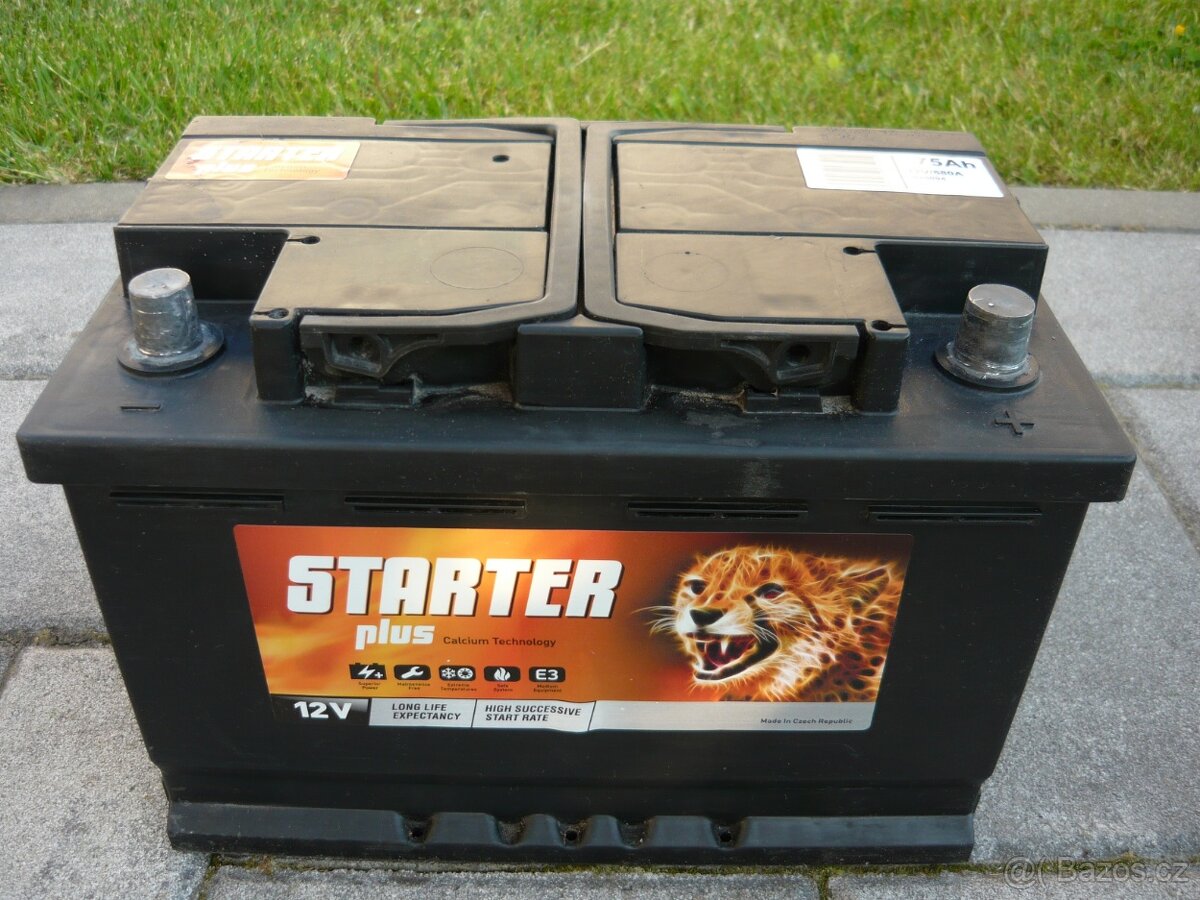 Autobaterie 12V/75Ah - 2