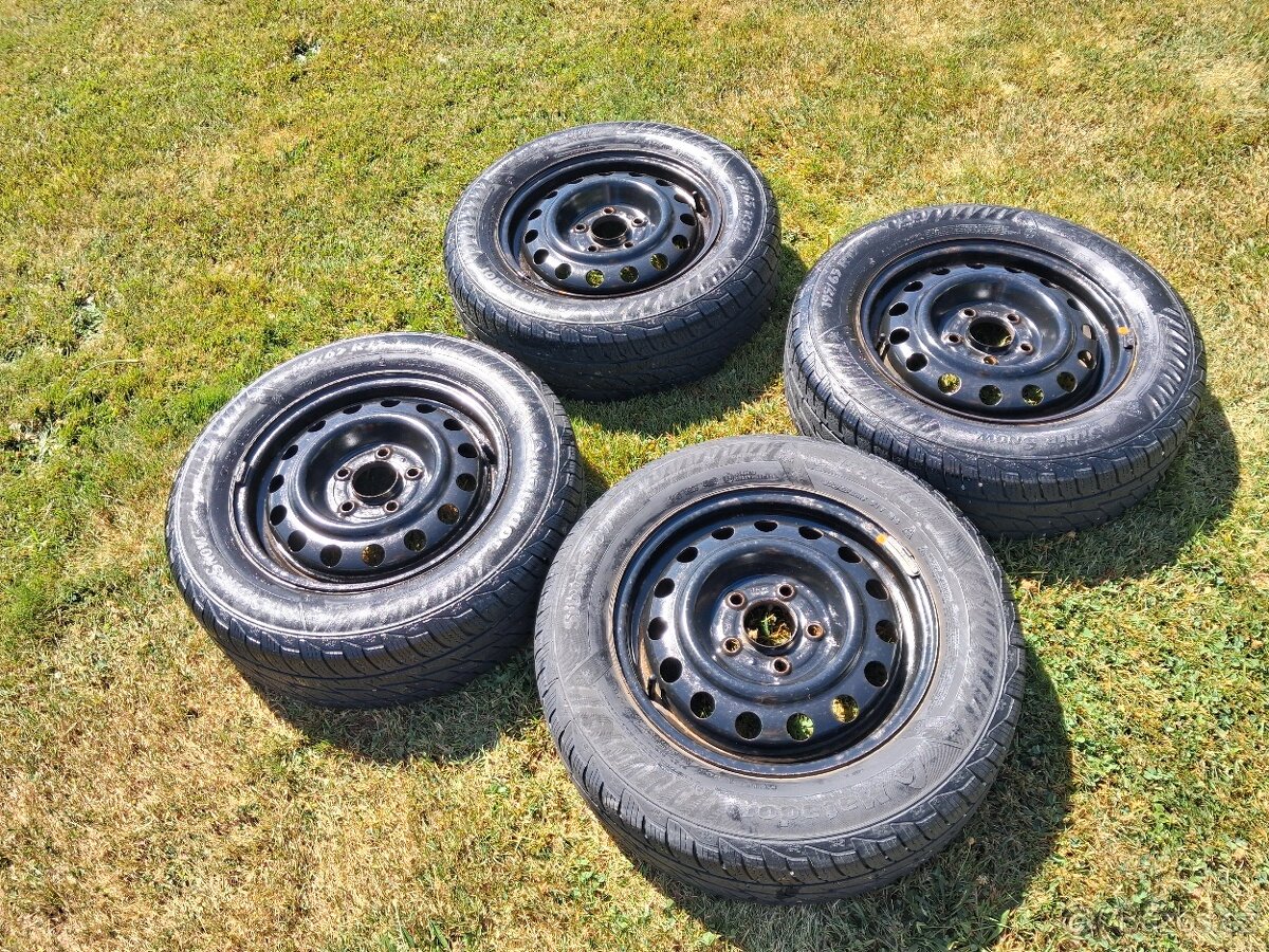 Disky 5x114,3 ;pneu 195/65/15 - 2