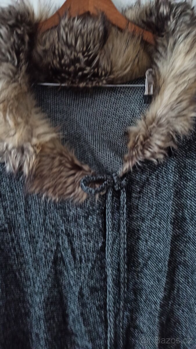 Cardigan s kožíškem - 2
