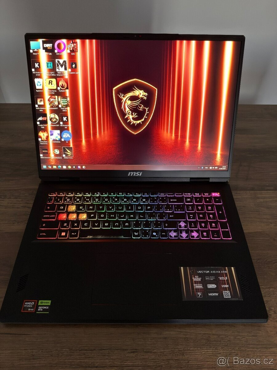 MSI Vector A18 HX A9WHG RTX 5070TI - 2
