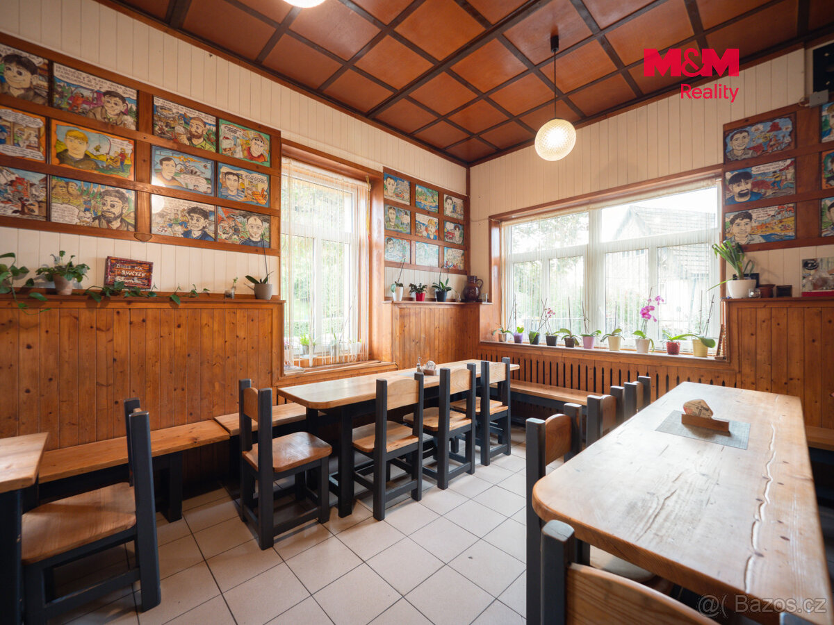 Prodej penzion, restaurace 640 m², Želízy - 2