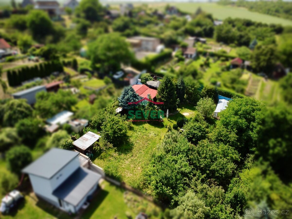 Prodej, zahrada s chatou, OV, Žatec - 2