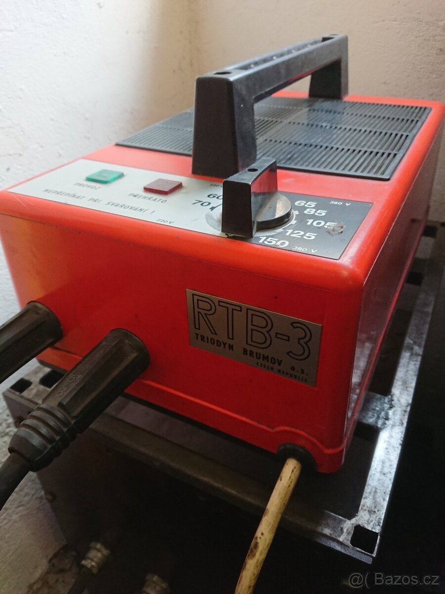 Svářečka RTB - 3 Triodyn Brumov s usměrněním. - 2